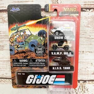 GI JOE Jada Nano Hollywood Rides 3 Pack